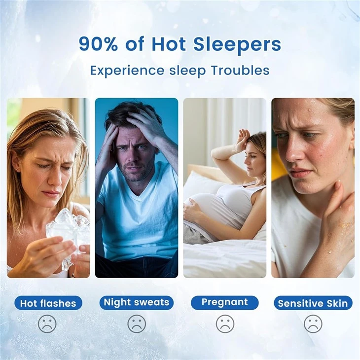 Arc-Chill Q-Max>0.5 King Double Cooling Blanket high quality