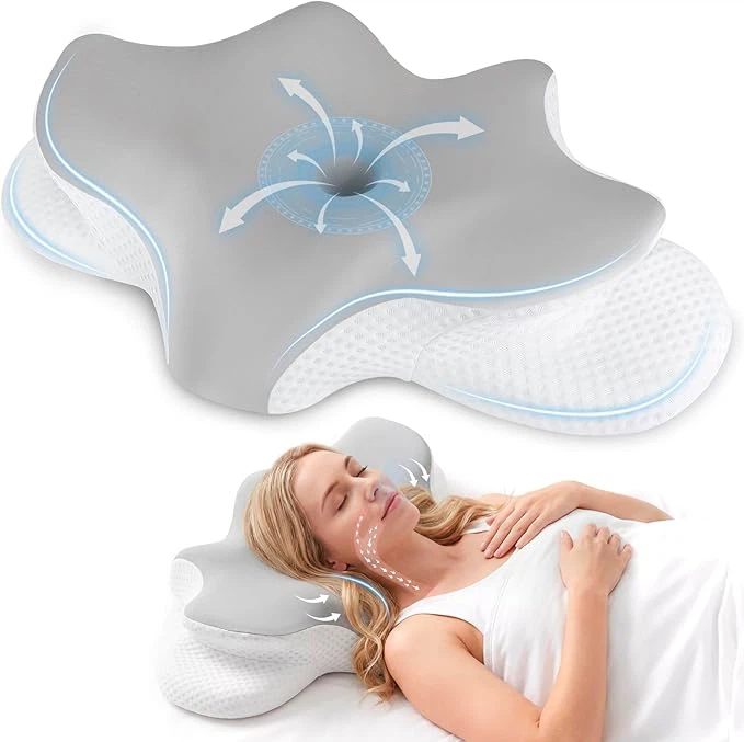 Coixí de contorn ergonòmic per dormir